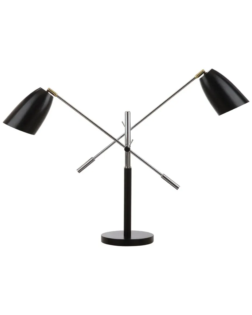 Mavis 32in Adjustable Table Lamp - Black, Iron image