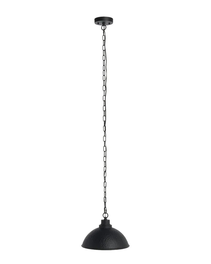 Melila Outdoor Pendant Light - Black, Steel image
