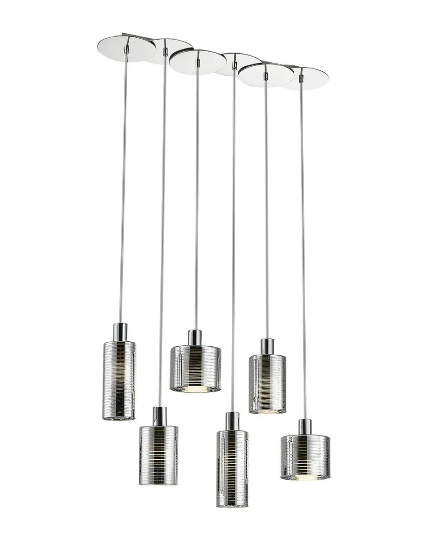 Mendi Pendant Light - Silver, Metal image