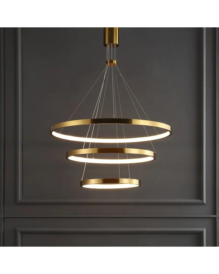 Meranda 3-Tier Chandelier - Gold, Aluminum