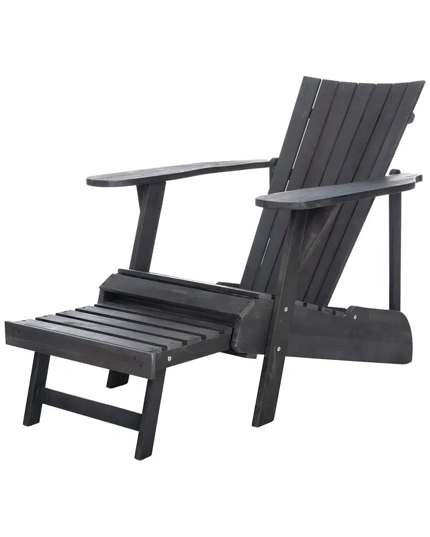 Merlin Adirondack Chair with Footrest - Acacia Wood