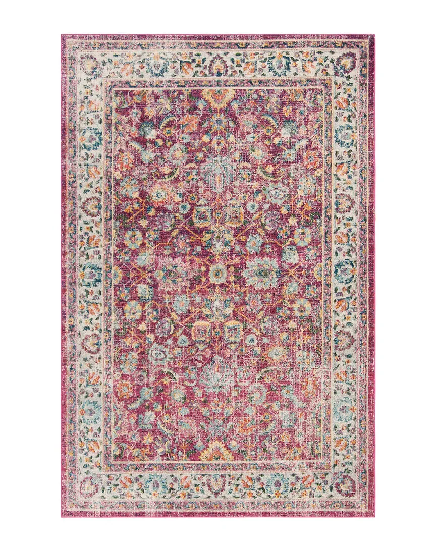 Merlot Power Loom Woven Rug - Red image