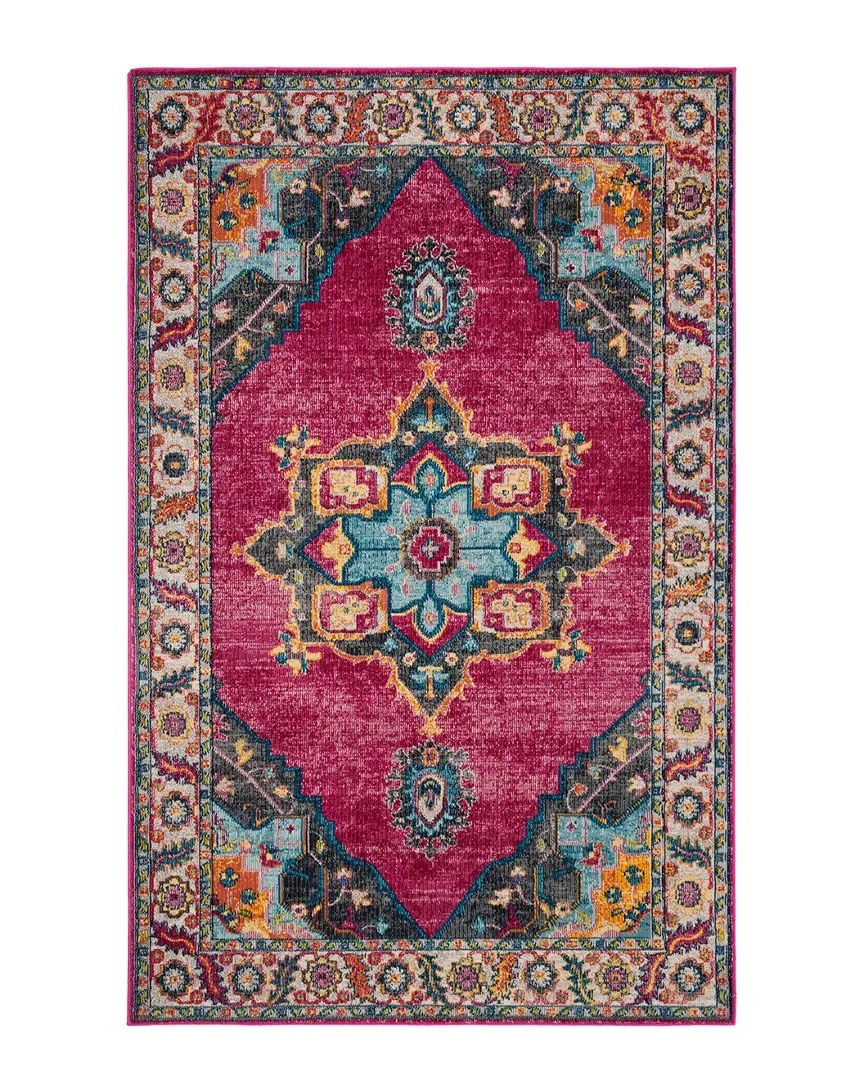 Merlot Power Loomed Rug - Fuchsia