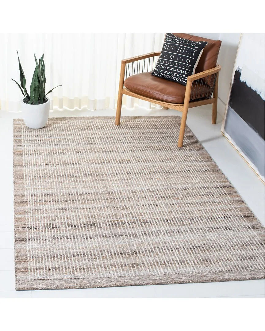 Metro Hand-Tufted Rug - White, Wool image