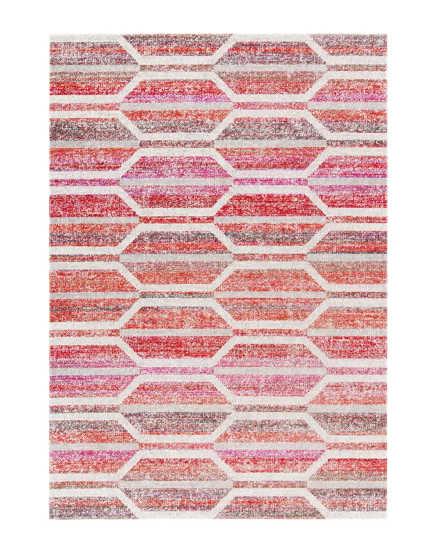 Montage 400 Indoor/Outdoor Rug - Red, Polypropylene