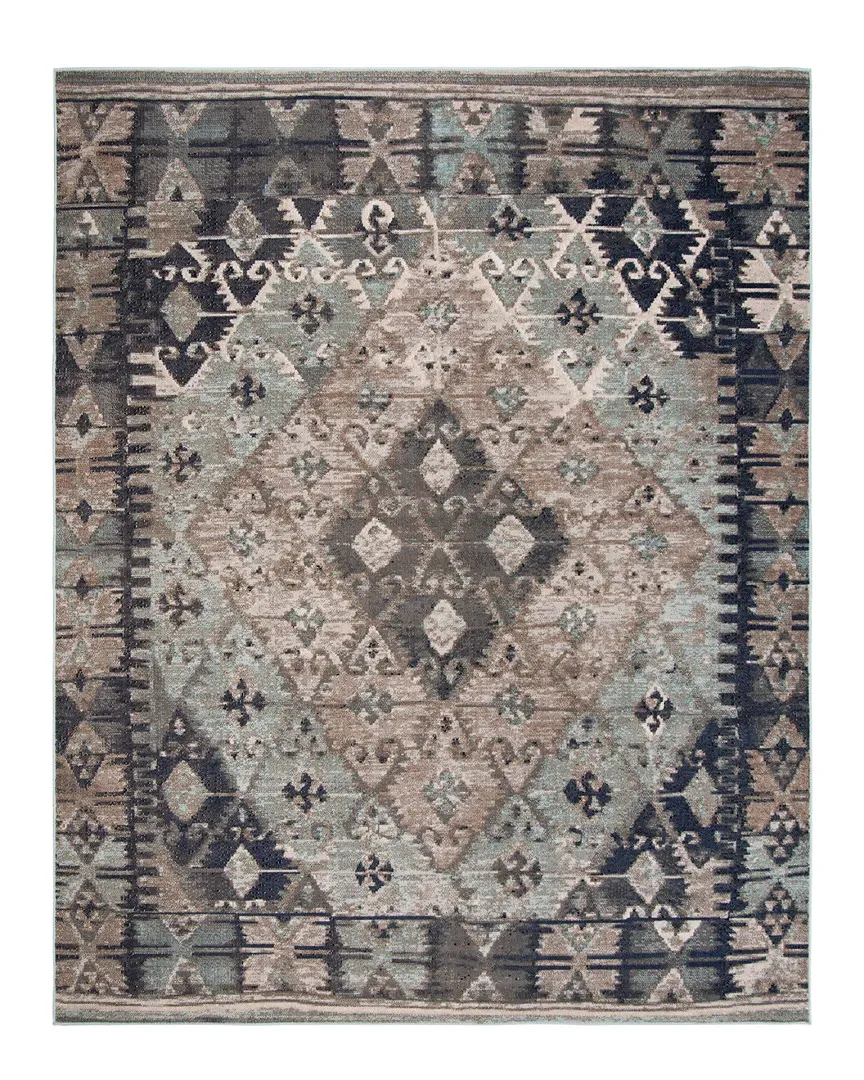 Montage Indoor/Outdoor Rug - Blue, Polypropylene image