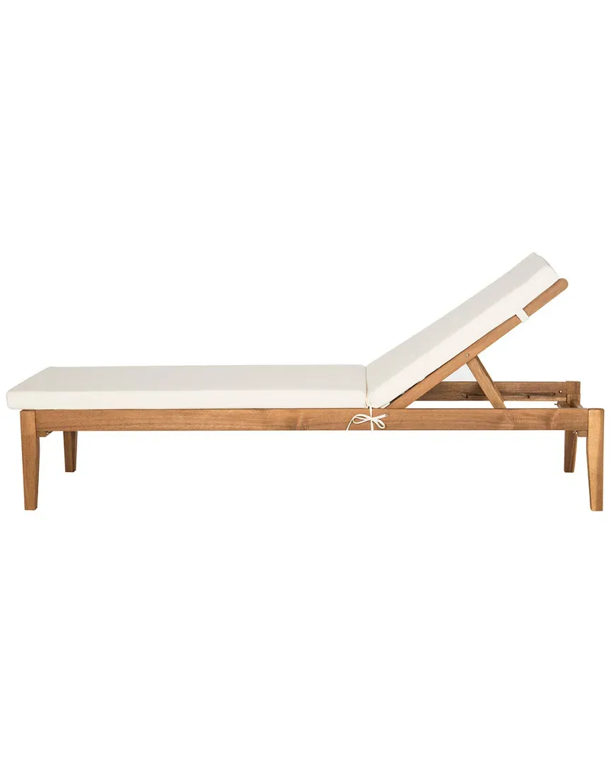 Montclair Outdoor Sunlounger - Natural, Acacia image
