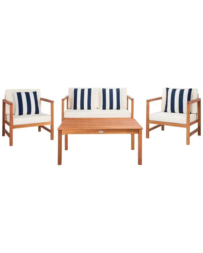 Montez 4-Piece Outdoor Set - Natural, Wood image