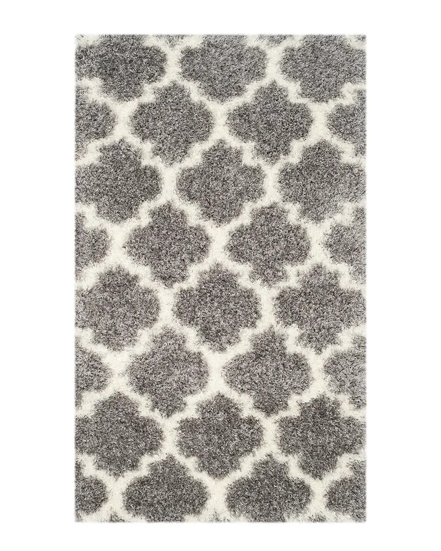 Montreal Shag Rug - Grey, Polypropylene