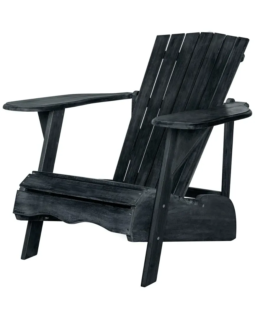 Mopani Adirondack Chair - Dark Slate Grey, Acacia