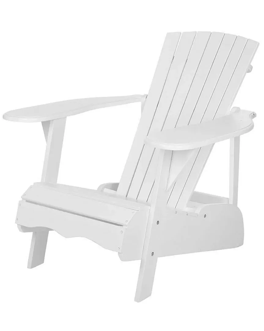 Mopani Adirondack Chair - White, Acacia