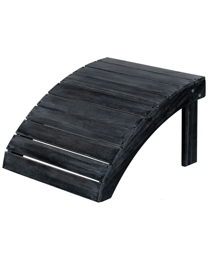 Mopani Ottoman - Dark Slate Grey, Acacia image