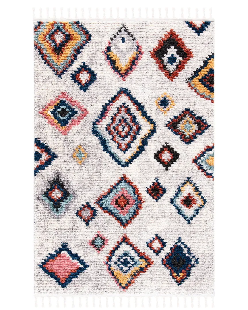 Morocco Rug - Cream, Polyester