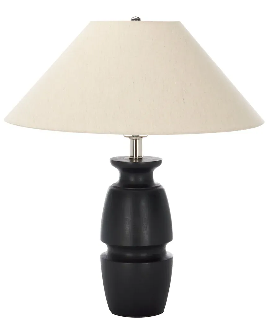 Nakia 22in Table Lamp - Dark Green
