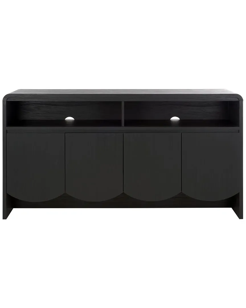 Narine 2-Shelf Sideboard with Storage - Black image