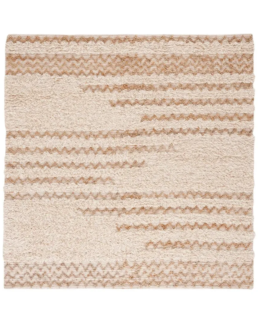Natura Hand Loomed Rug - Beige, Wool