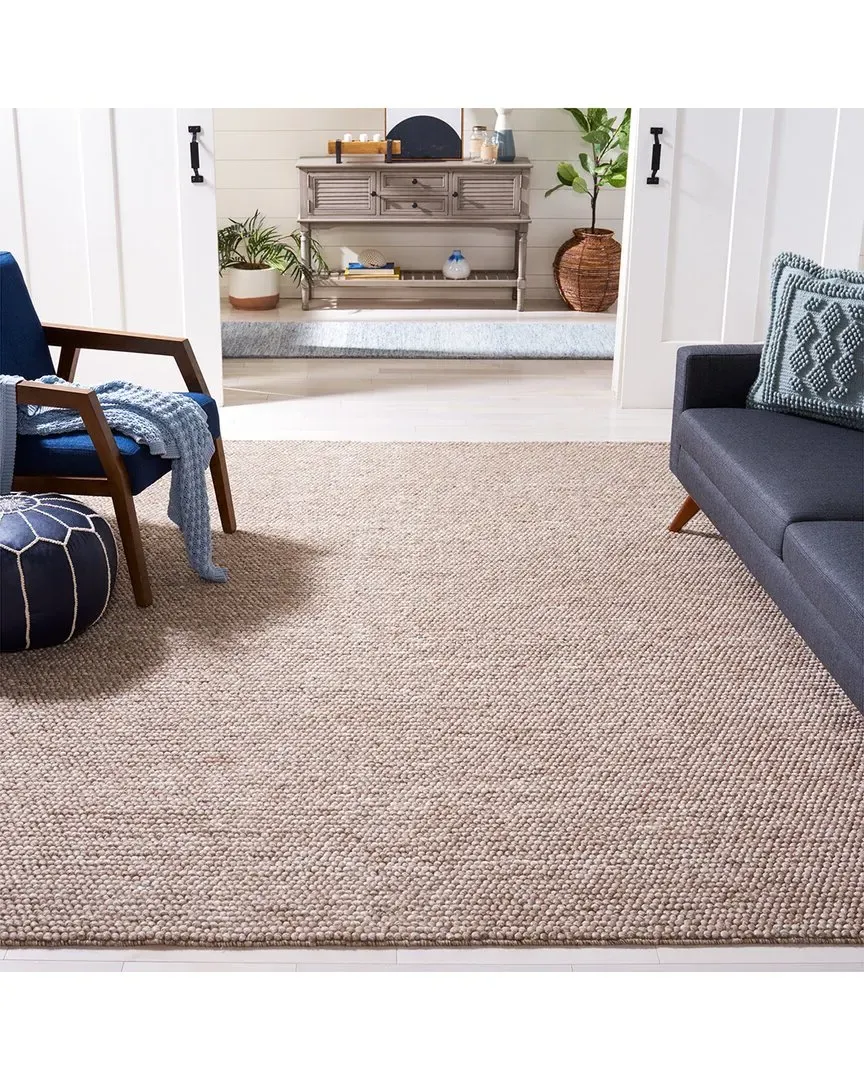 Natura Hand Woven Rug - Brown, Wool