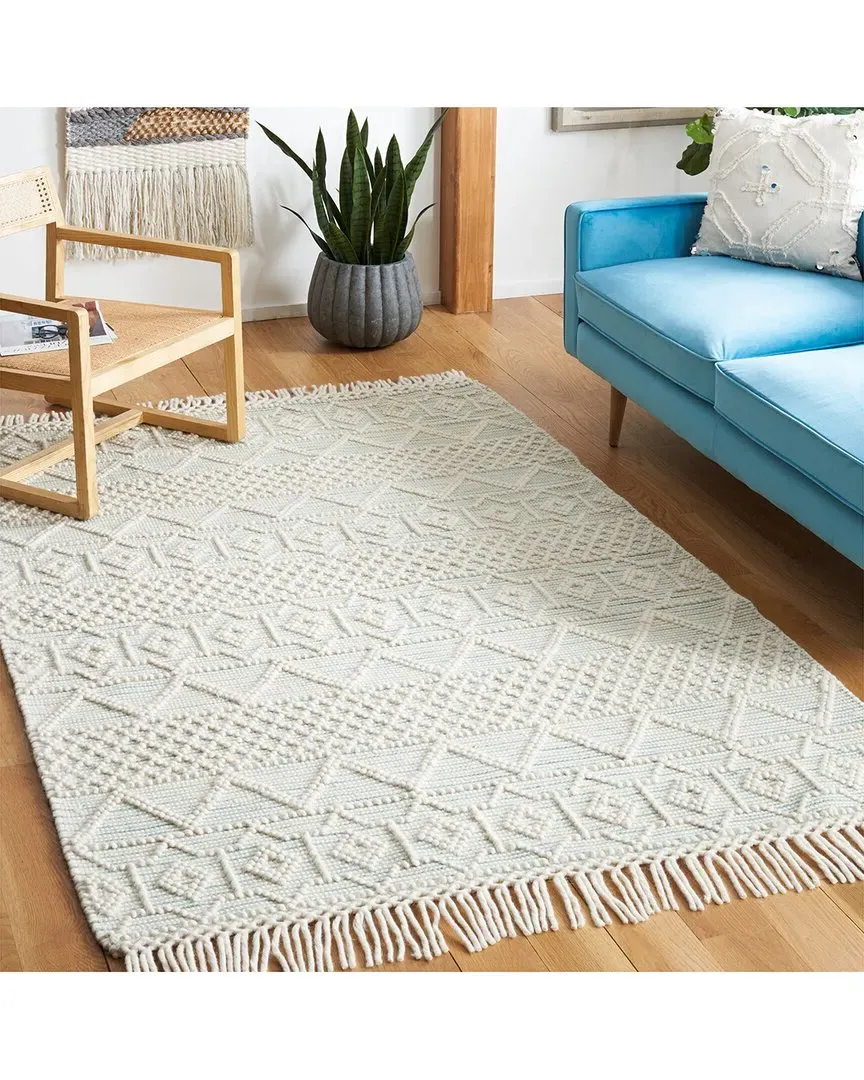 Natura Hand Woven Rug - Ivory, Wool
