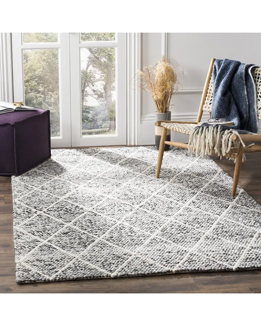 Natura Hand Woven Rug - Ivory, Wool