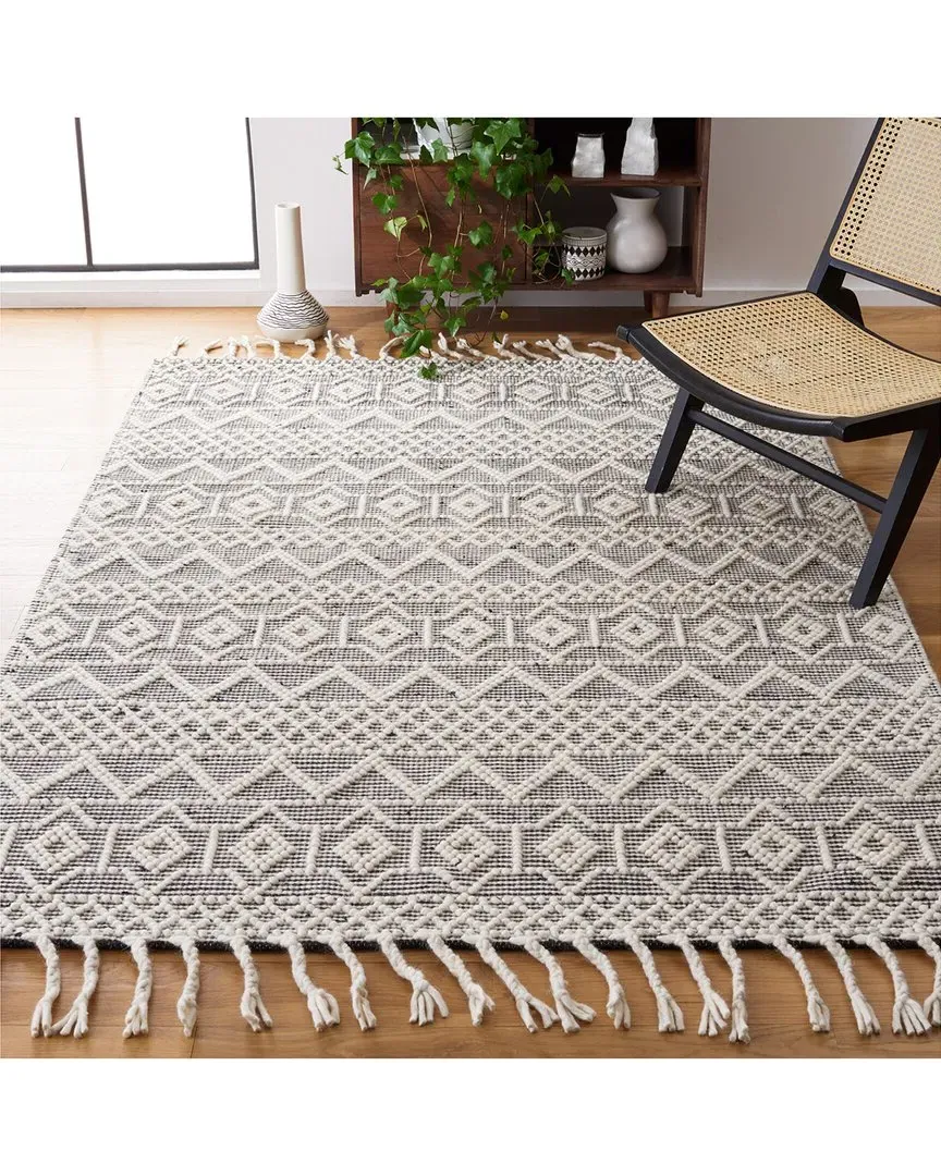 Natura Hand Woven Rug - Ivory, Wool