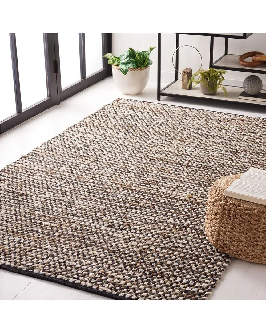Natura Jute & Wool Rug - Black image
