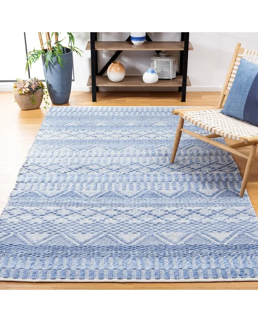 Natura Polyester Rug - Blue image