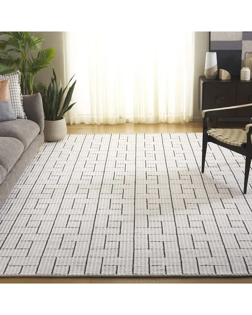 Natura Wool Pile Rug - White