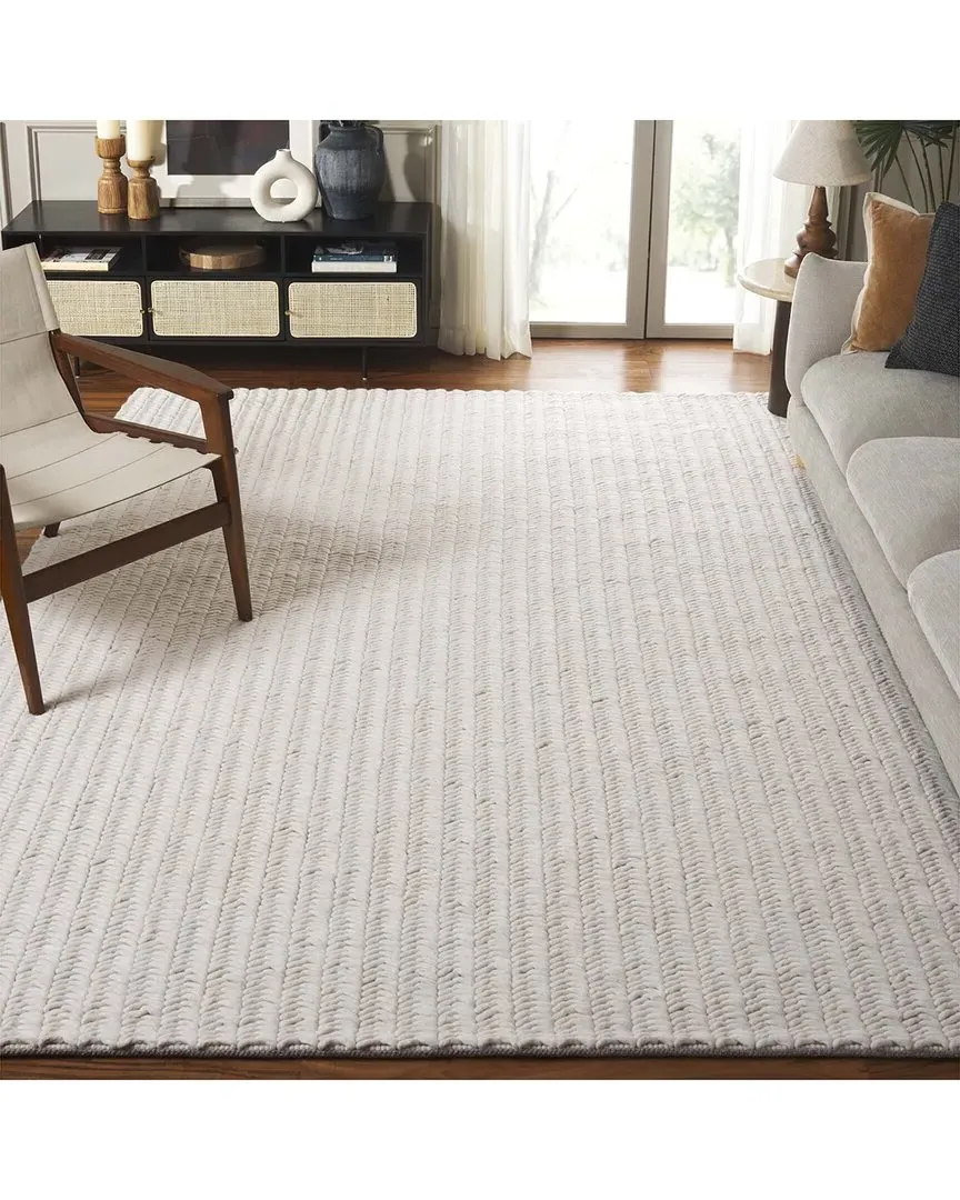 Natura Wool Pile Rug - White