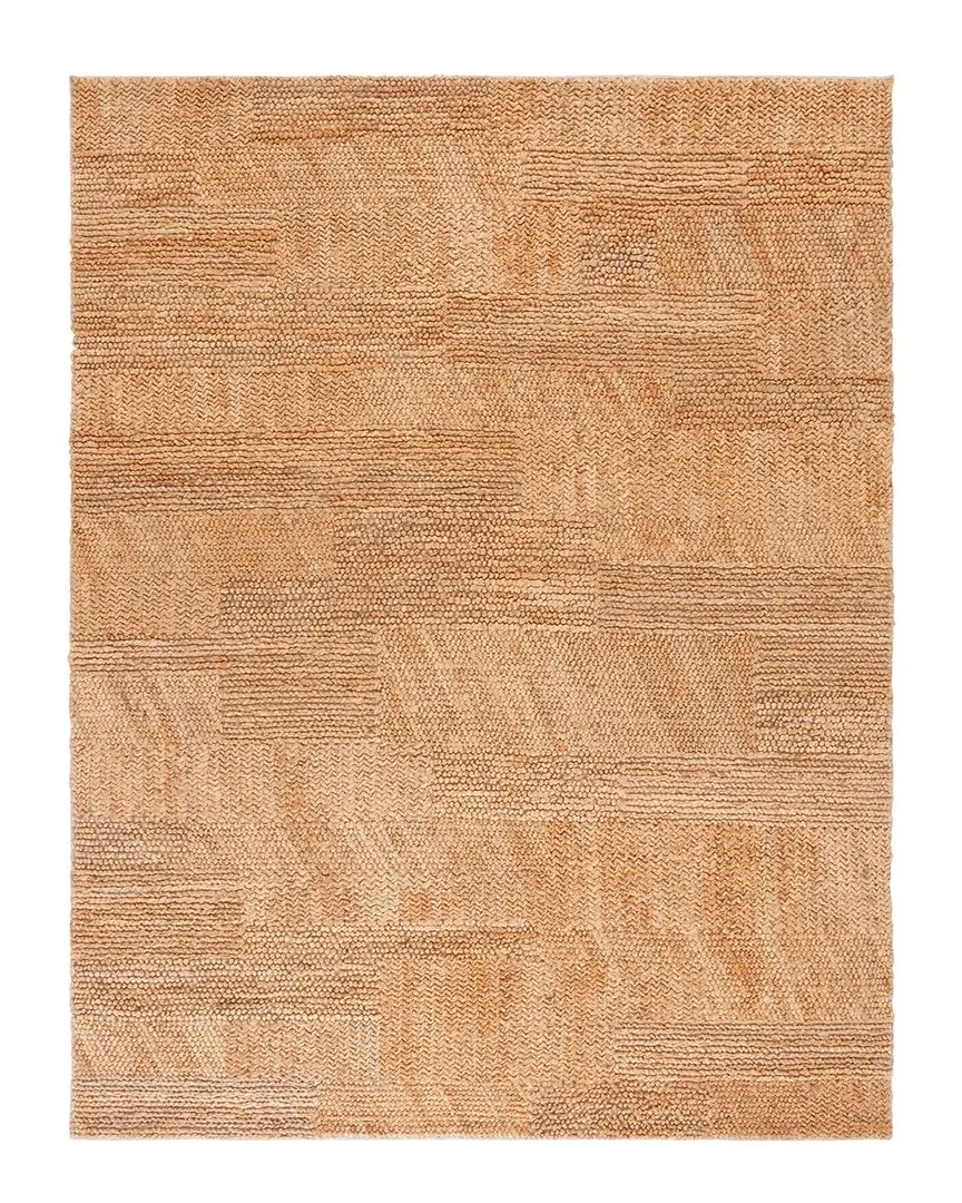 Natural Fiber Indian Hemp Cotton Rug - Brown image