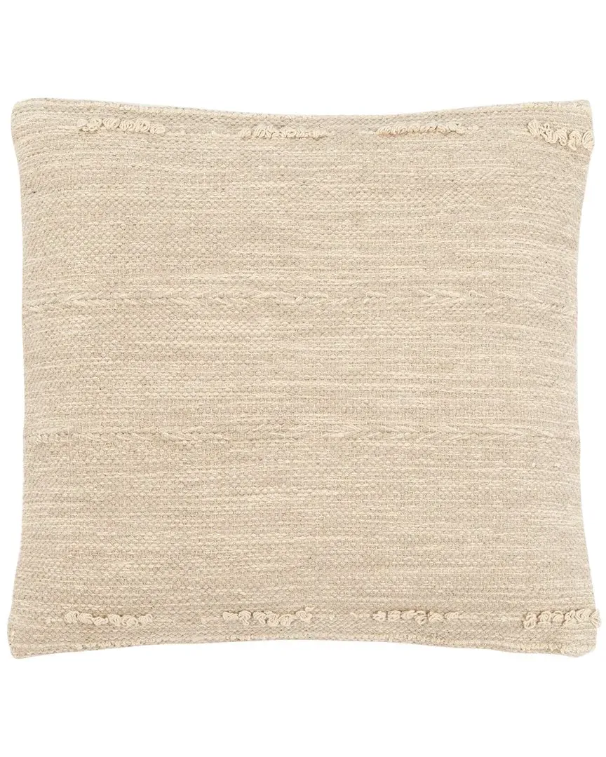 Nikola Pillow - Silver, Cotton