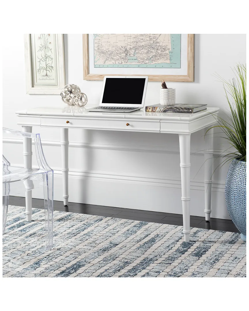 Noely Coastal Writing Desk - White image