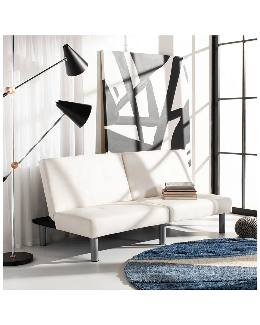 Noho Foldable Futon Bed - White, Eucalyptus image