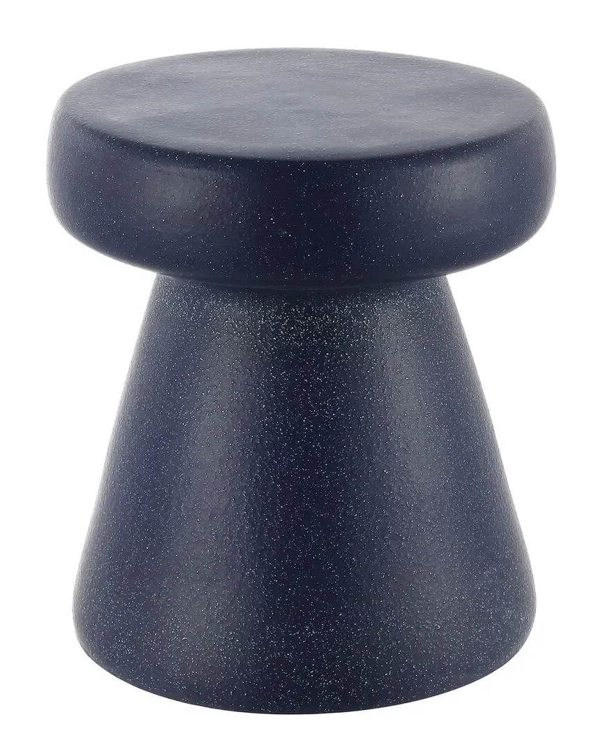 Noma Round Garden Stool - Navy, Ceramic