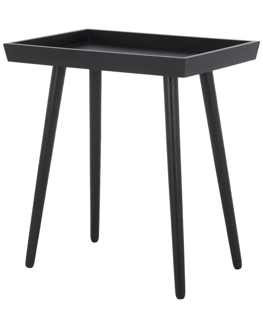 Nonie Tray Accent Table - Black, Pine