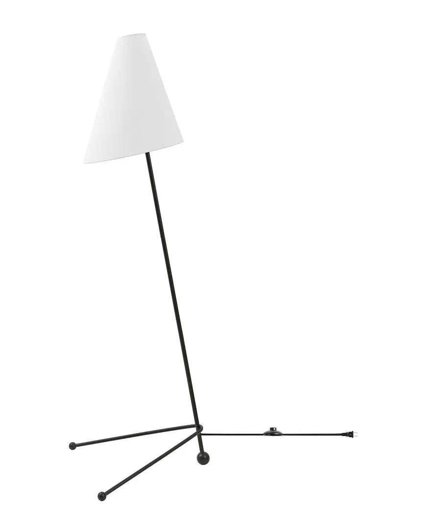 Norrie 62.5in Metal Floor Lamp - Black image