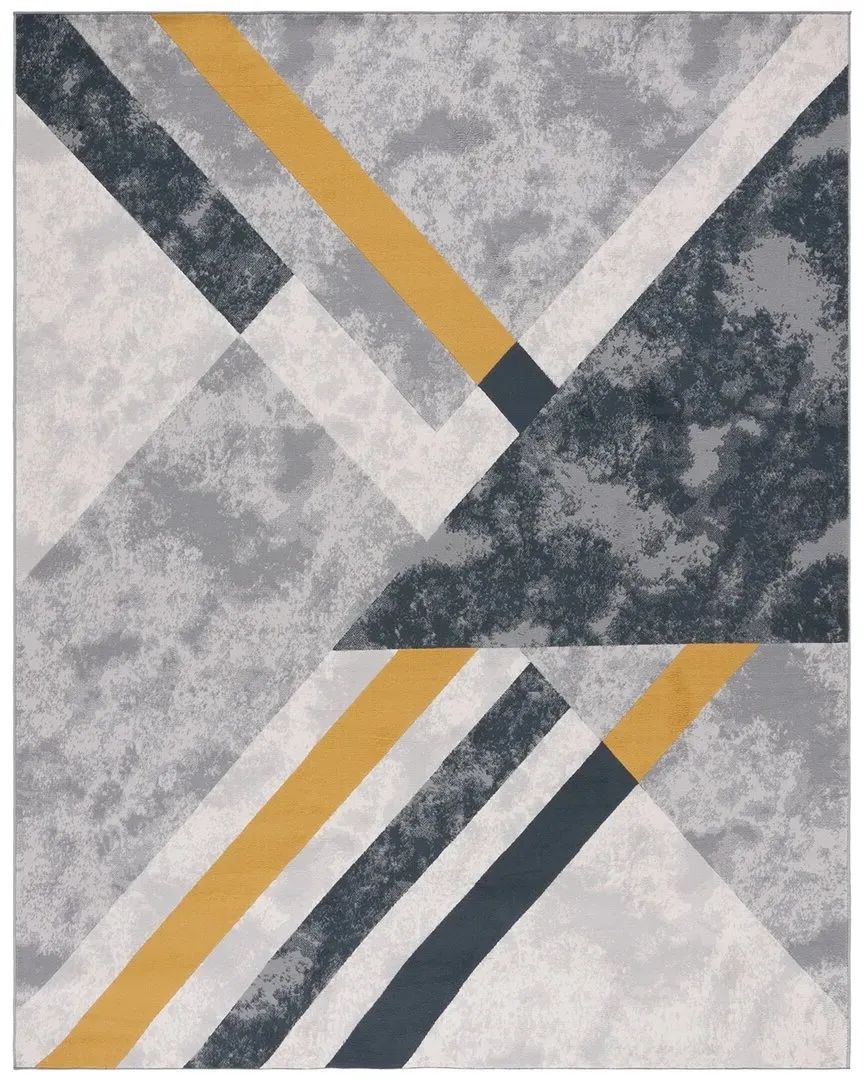 Odyssey Area Rug - Grey, Polyester