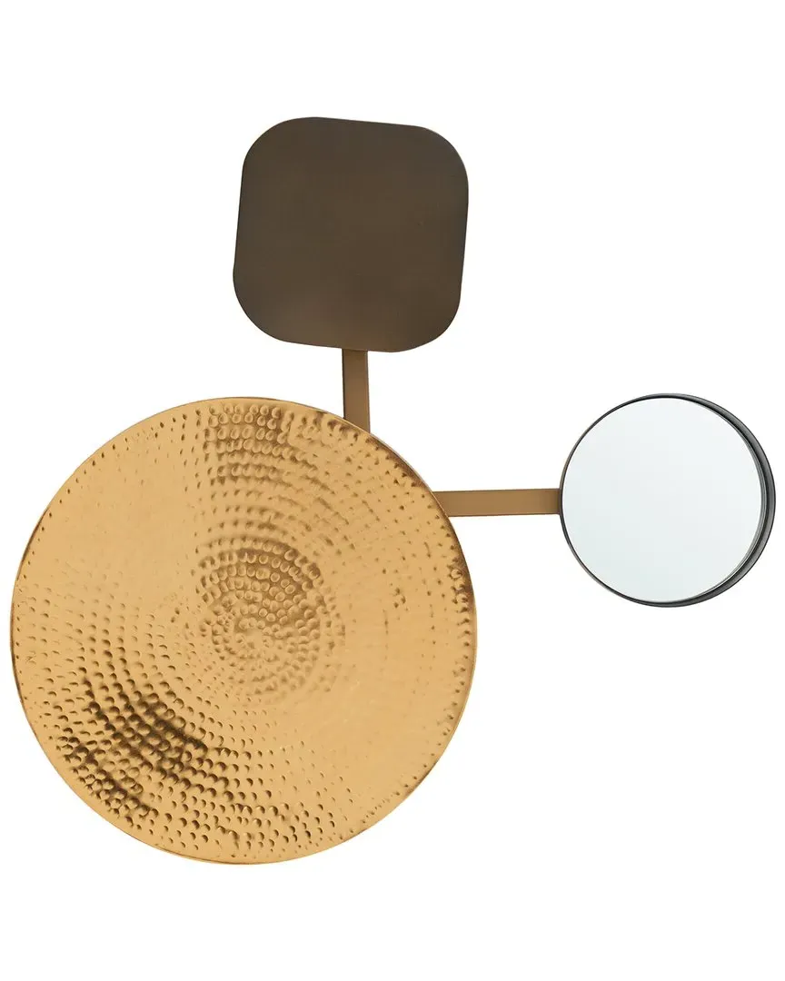 Olosa 17in Wall Decor - Antique Brass image