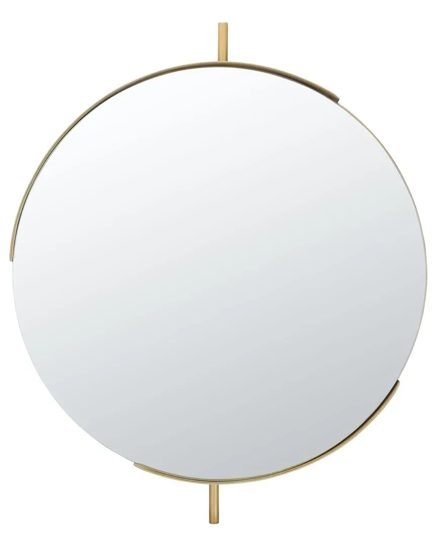 Orford Round Wall Mirror - Brushed Brass image