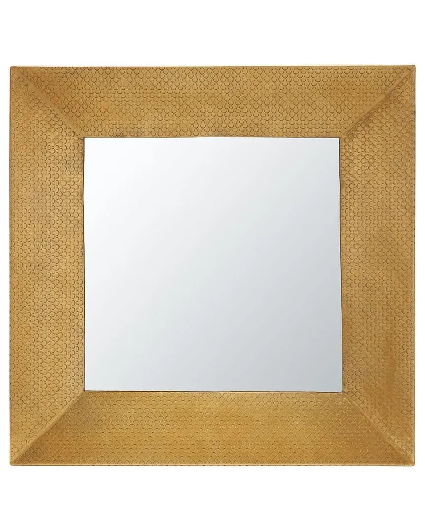 Pallava Square Mirror - Gold image
