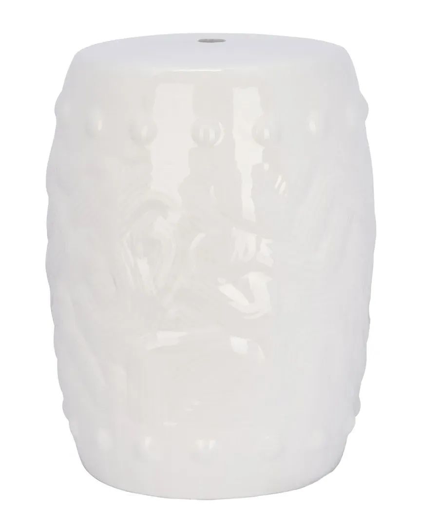 Panthea Garden Stool - Ivory image