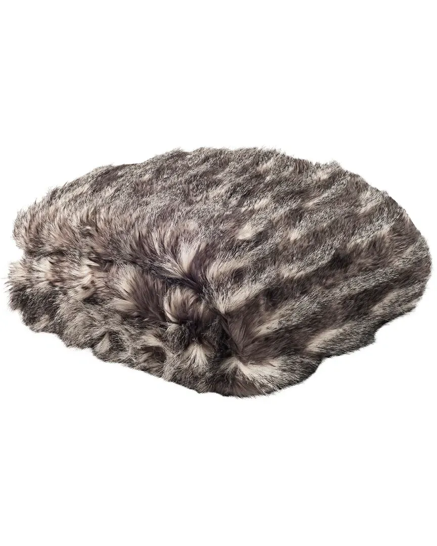 Pheasant Throw - Black Grey, Acrylic image