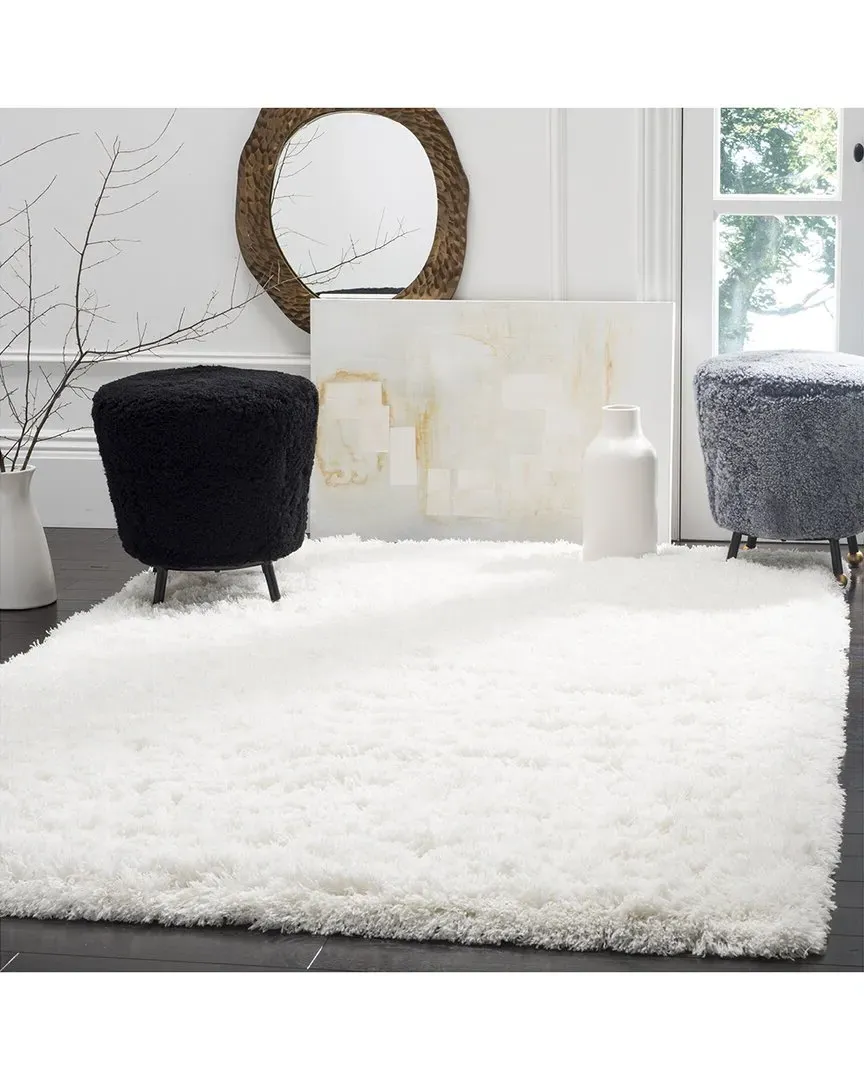 Polar Shag Rug - White, Polyester image