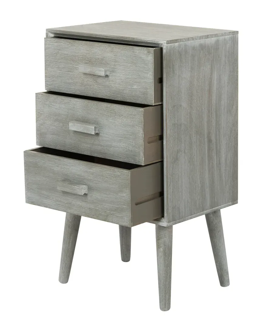Pomona 3-Drawer Chest - Slate Grey, Pine