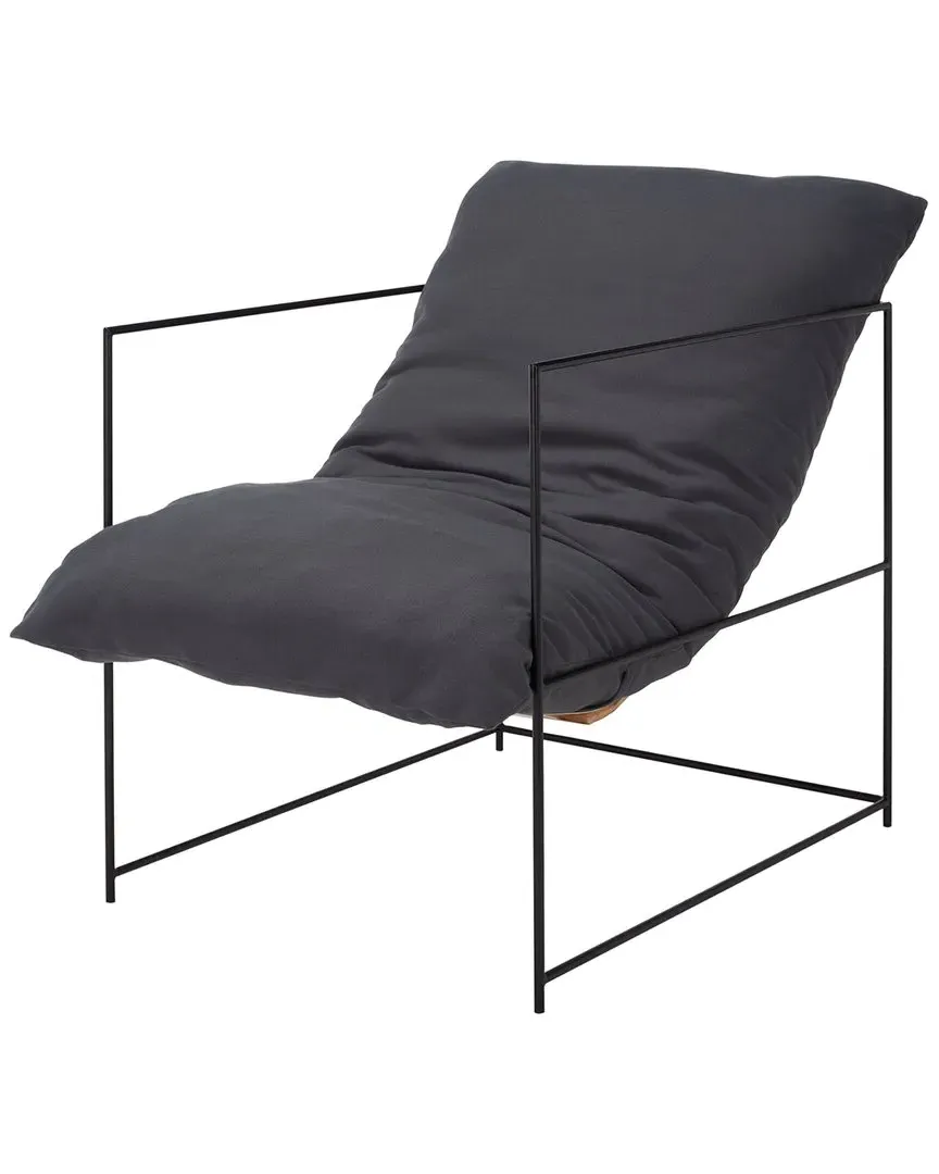 Portland Pillow Top Accent Chair - Grey, Linen