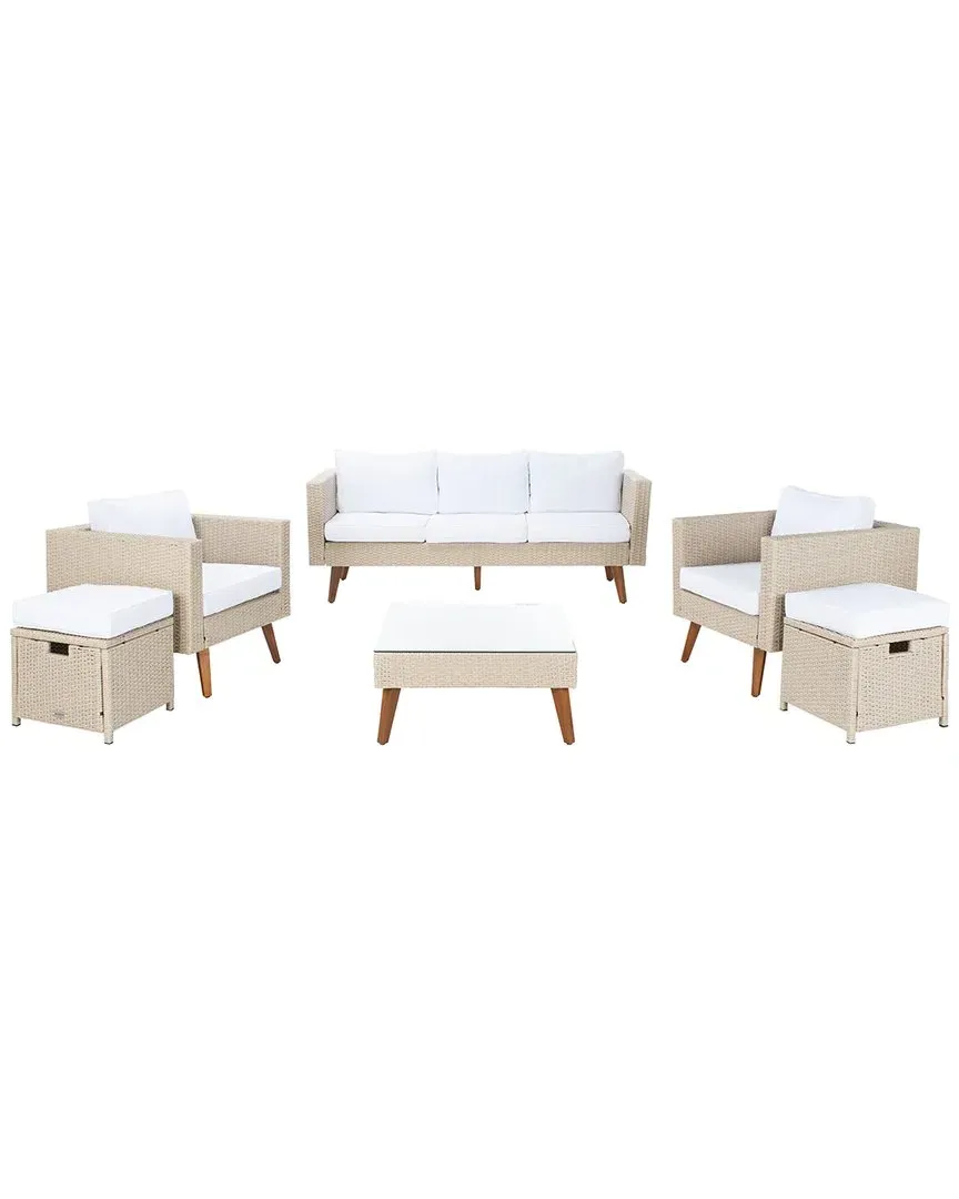 Presla 6-Piece Outdoor Living Set - Grey Brown image