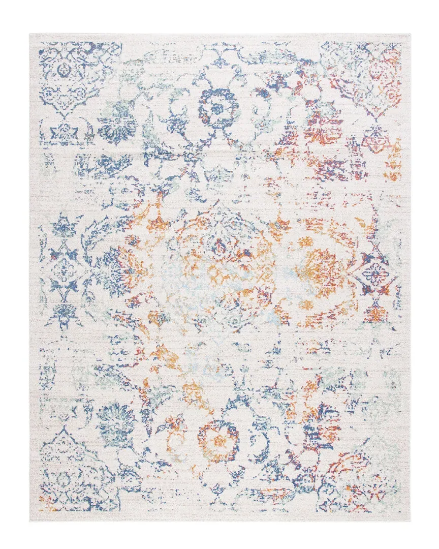 Prism Rug - Cream/Aqua, Polypropylene
