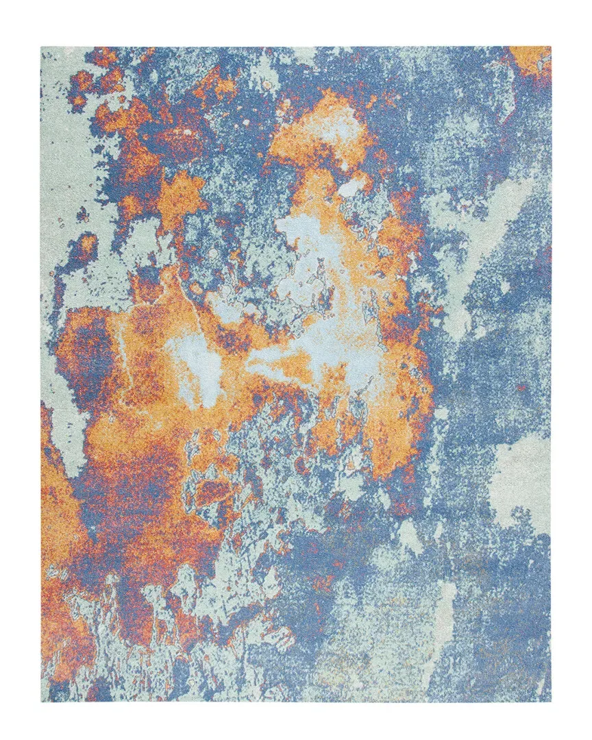 Prism Rug - Cream/Aqua, Polypropylene