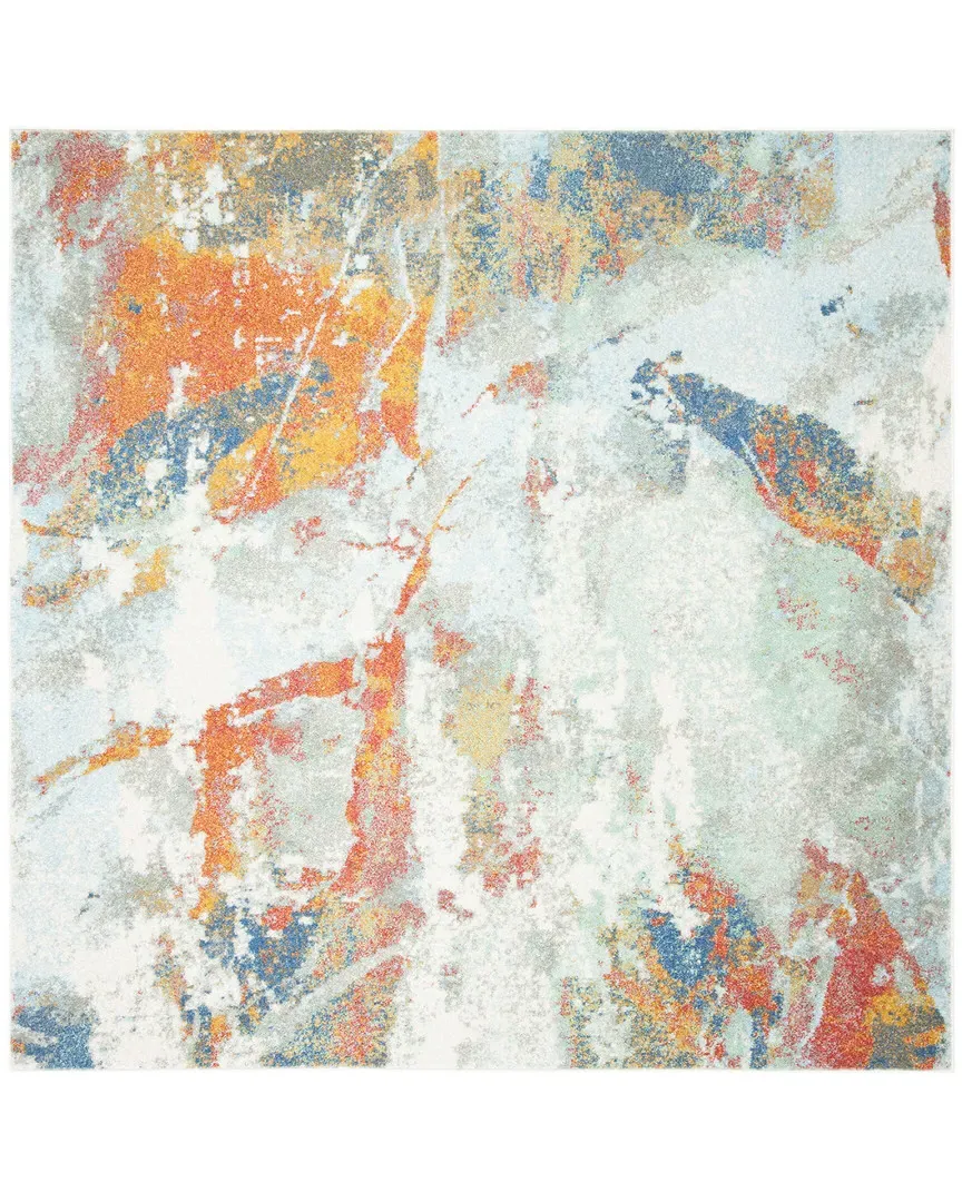 Prism Rug - Cream/Blue, Polypropylene