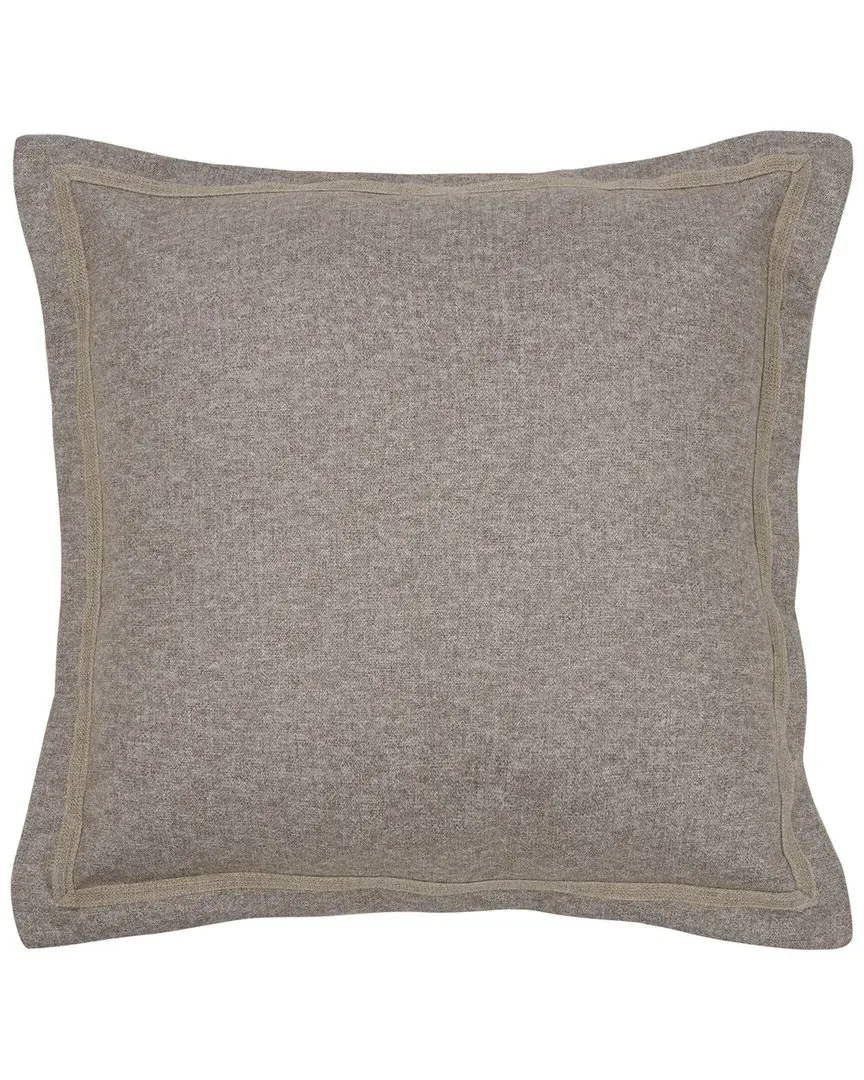 Pyper 18x18 Throw Pillow - Taupe, Linen-Blend