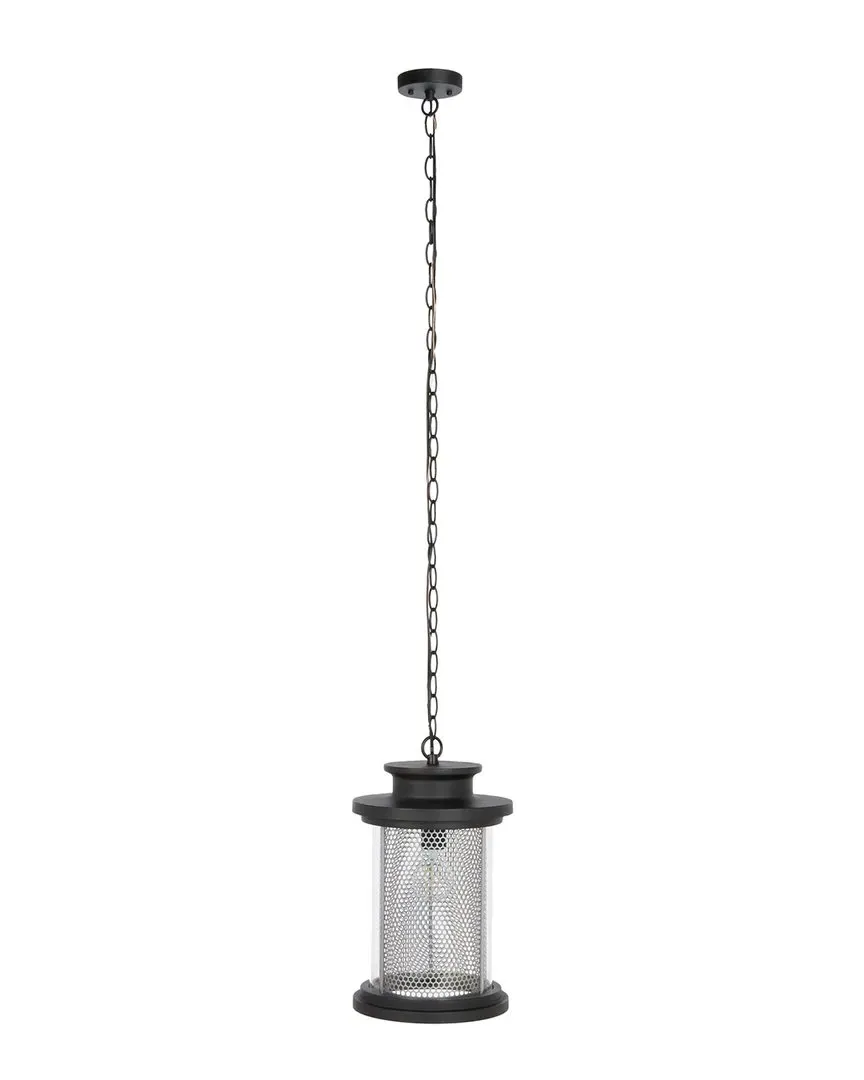 Queren Outdoor Pendant Light - Black, Steel image